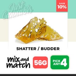 JC Shatter Budder (56G)- Mix & Match – Pick Any 4